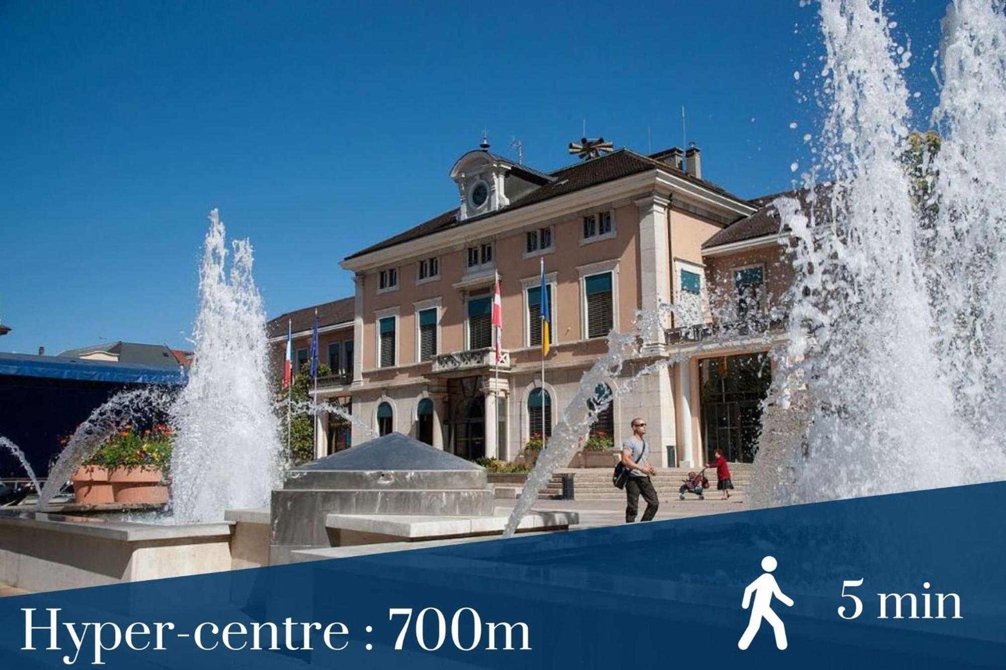 Homey Infinity New/Centre/Proche Geneve Annemasse Luaran gambar